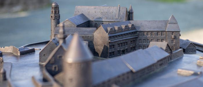 Nahaufnahme Modell Dillenburger Schloss